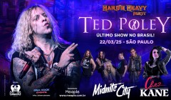 Hard 'n' Heavy Party 2025 apresenta Midnite City, Chez Kane e Ted Poley