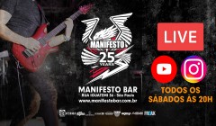Manifesto Bar organiza lives com shows plugados e acústicos